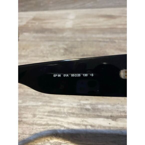 Emilio Pucci Black & Gold Cat Eye Round Sunglasses main image 12